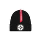 Alpha Industries x Pittsburgh Steelers Black Cuff Knit Hat