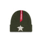 Alpha Industries x Houston Astros Olive Green Cuff Knit Hat