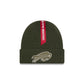 Alpha Industries x Buffalo Bills Olive Green Cuff Knit Hat