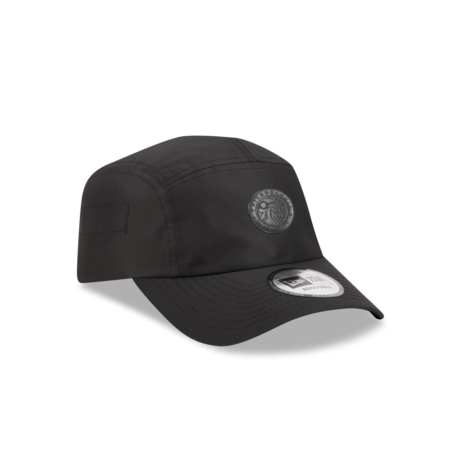 Alpha Industries x Philadelphia 76ers Black Runner Adjustable Hat