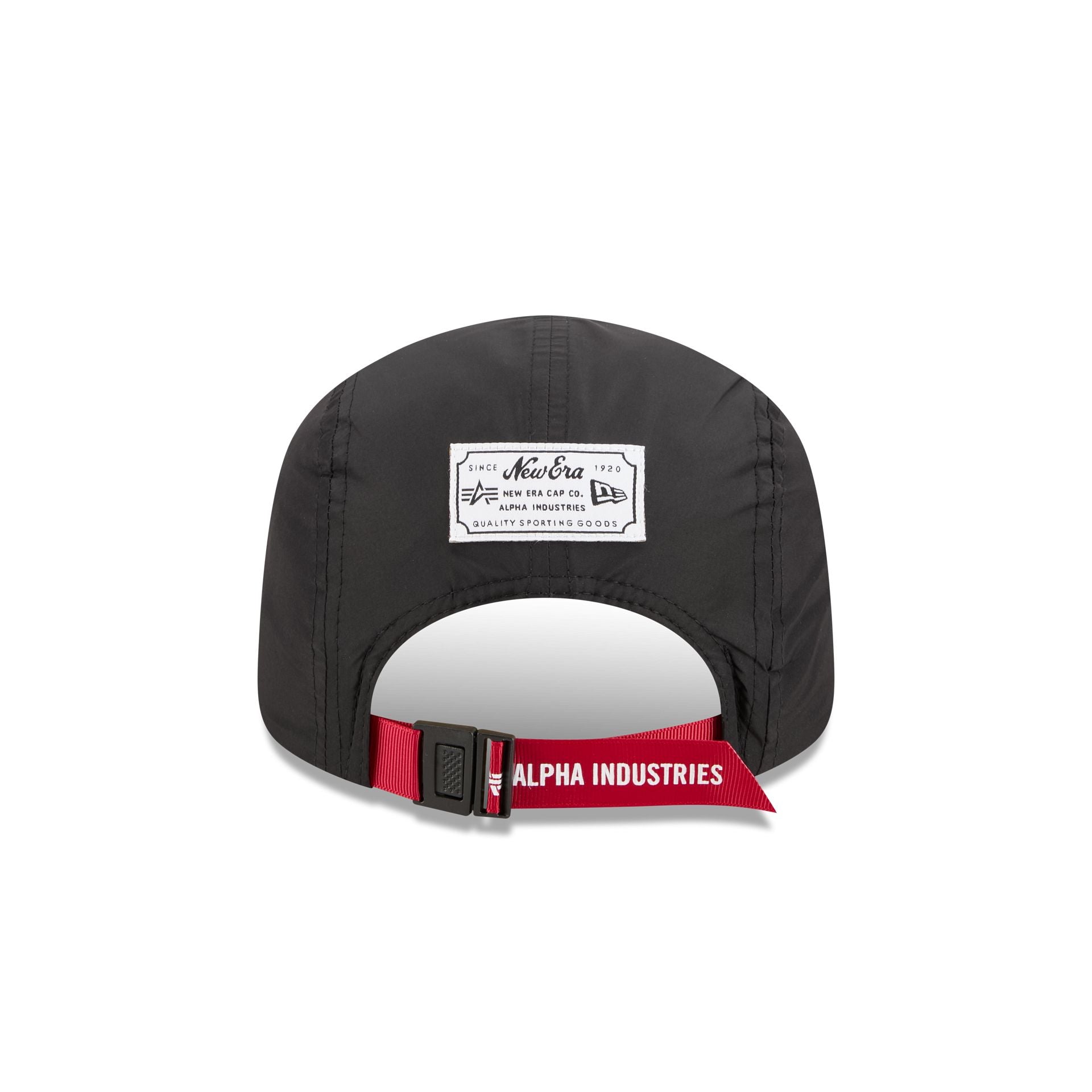 Alpha Industries x Philadelphia 76ers Black Runner Adjustable Hat
