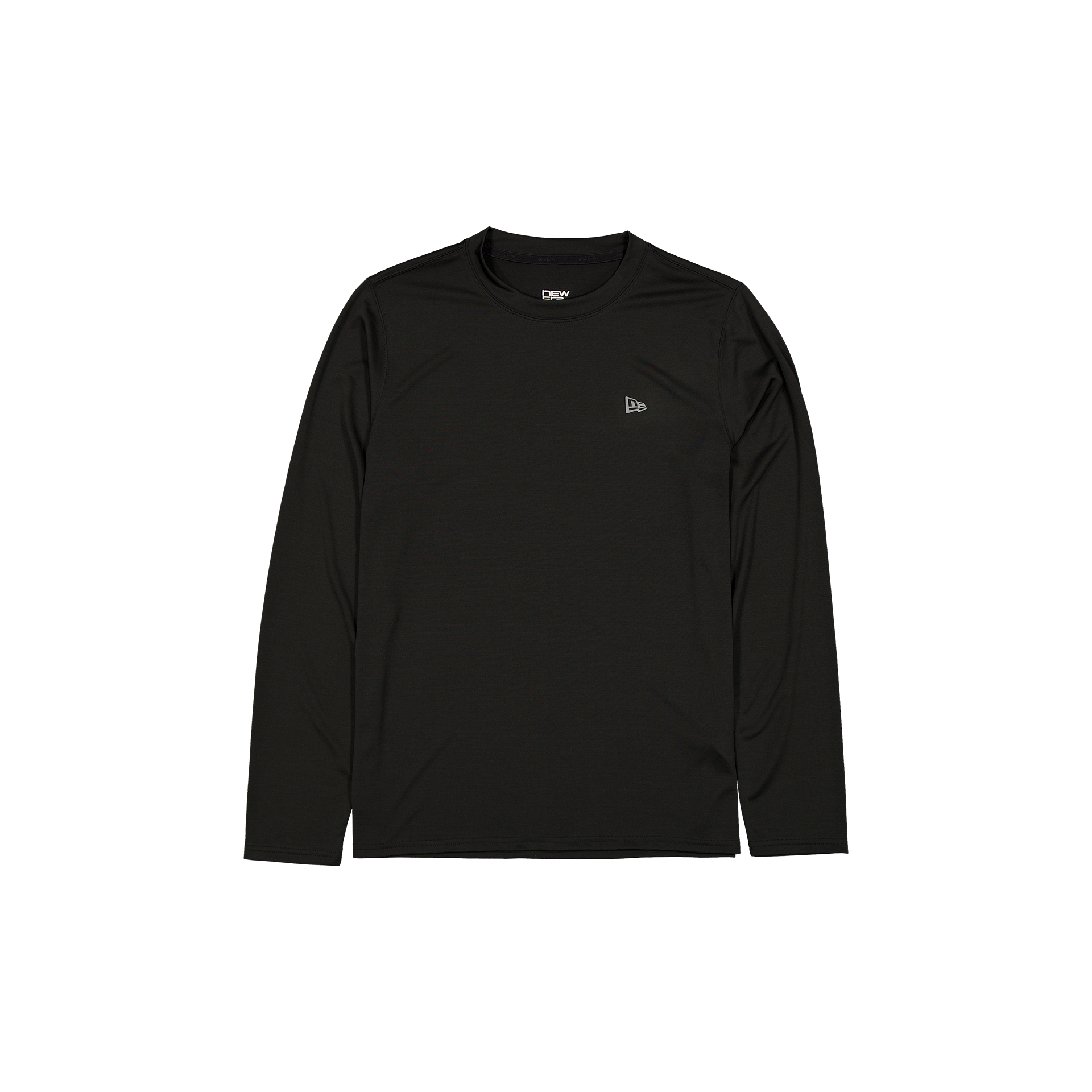 New Era Branded Momentum Training Black Long-Sleeve T-Shirt