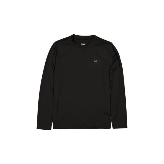 New Era Branded Momentum Training Black Long-Sleeve T-Shirt - New Era Cap