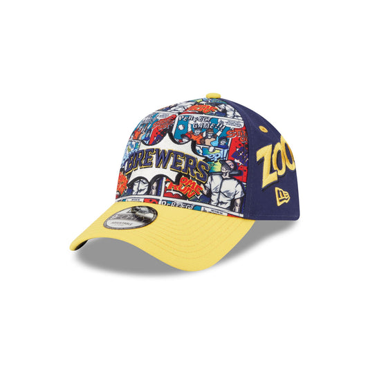 Milwaukee Brewers Diamond Hero Edition 9FORTY A-Frame Snapback Hat - New Era Cap