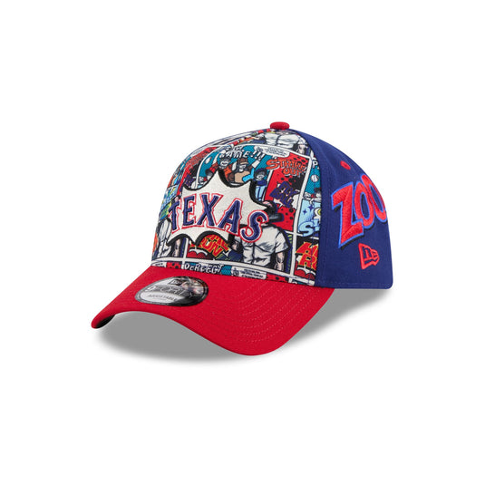 Texas Rangers Diamond Hero Edition 9FORTY A-Frame Snapback Hat - New Era Cap