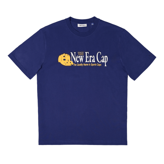 New Era Branded Lock Up '87 Dark Royal T-Shirt - New Era Cap