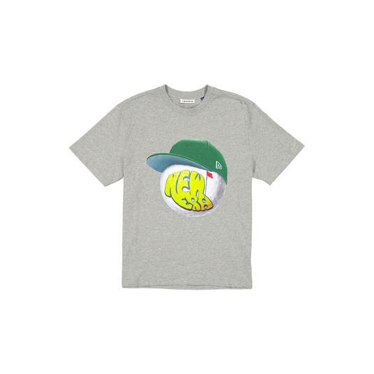 New Era Branded Big Head Greens Heather Gray T-Shirt - New Era Cap