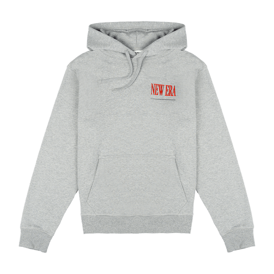 New Era Branded Real Heads Heather Gray Hoodie - New Era Cap
