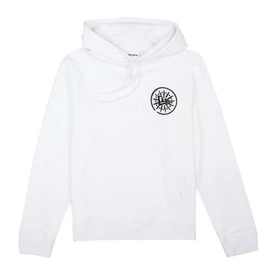 New Era Branded Landmark Optic White Hoodie - New Era Cap