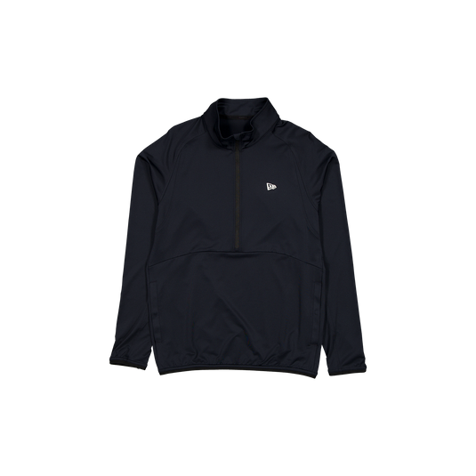New Era Branded Knit Golf Navy Half Zip - New Era Cap