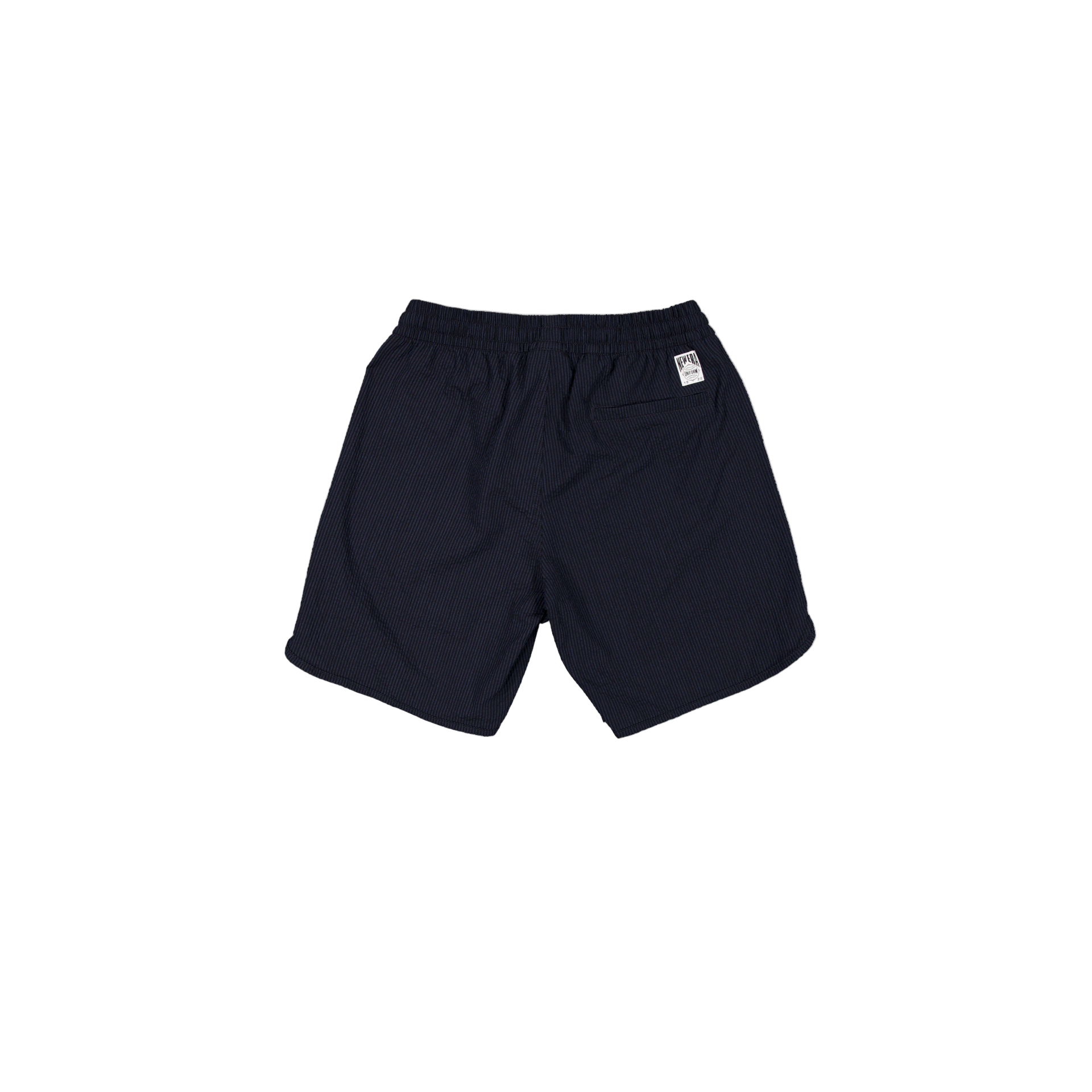 New Era Branded Seersucker Momentum Navy Shorts