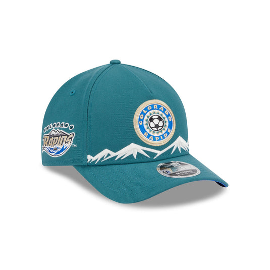 Colorado Rapids 2025 Jersey Hook Green 9FORTY M-Crown A-Frame Snapback Hat - New Era Cap