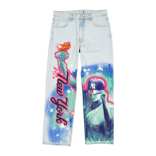 New York Yankees 5-Pocket Denim Jeans - New Era Cap