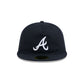 Atlanta Braves Easy Retro Crown 59FIFTY A-Frame Fitted Hat
