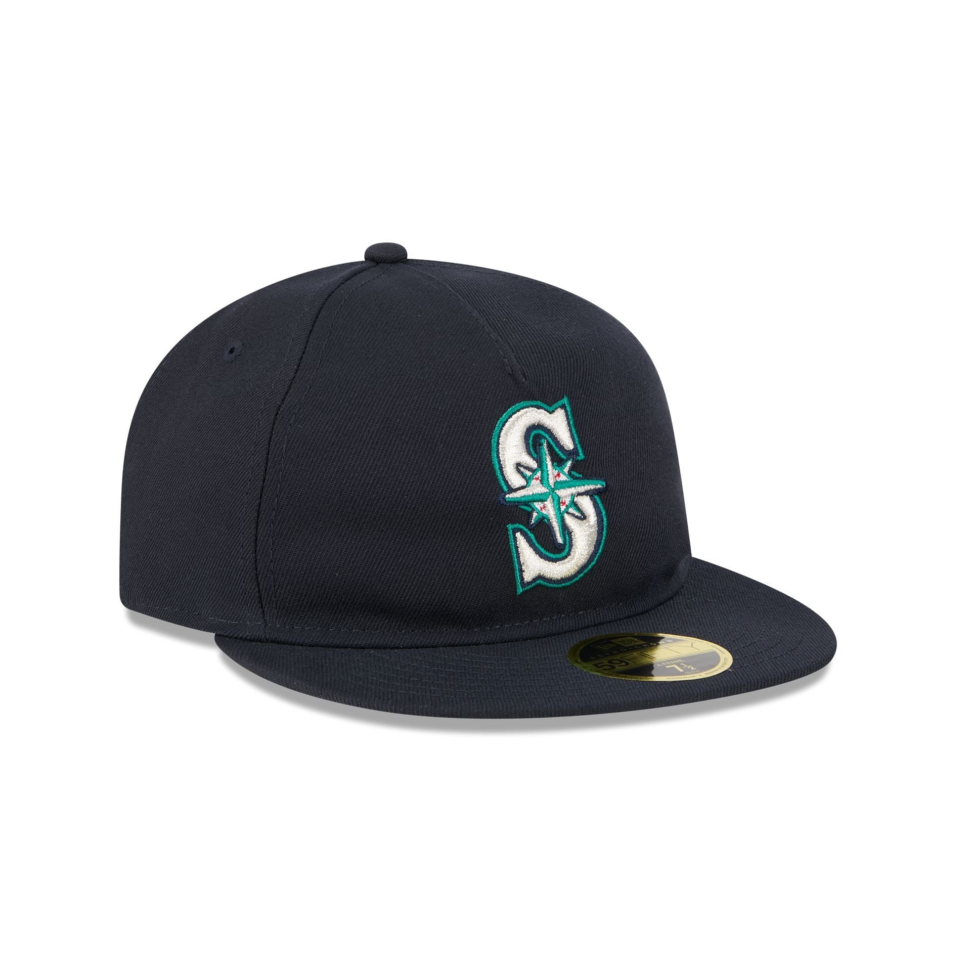 Seattle Mariners Easy Retro Crown 59FIFTY A-Frame Fitted Hat – New