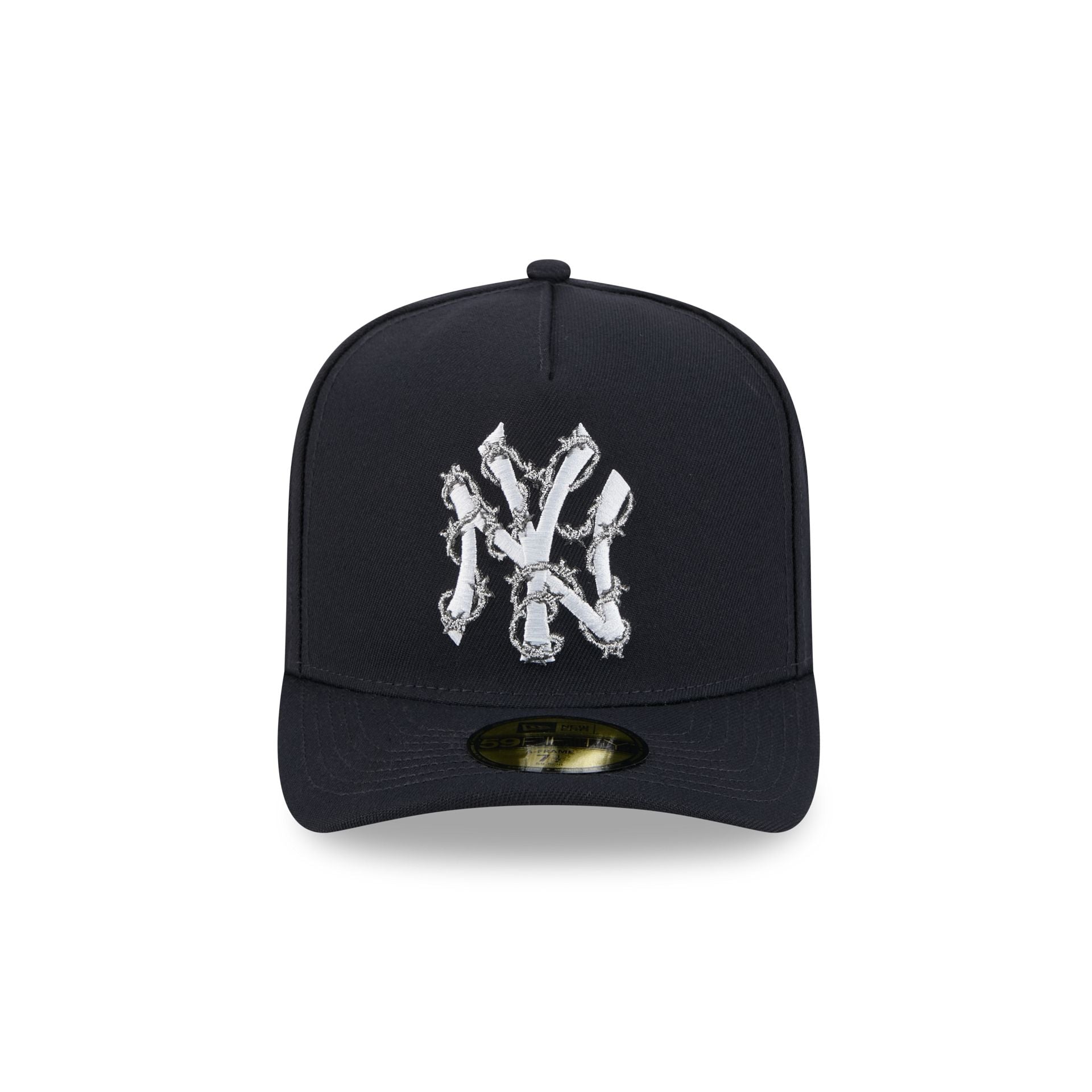 New York Yankees Barbed Wire 59FIFTY A-Frame Fitted Hat