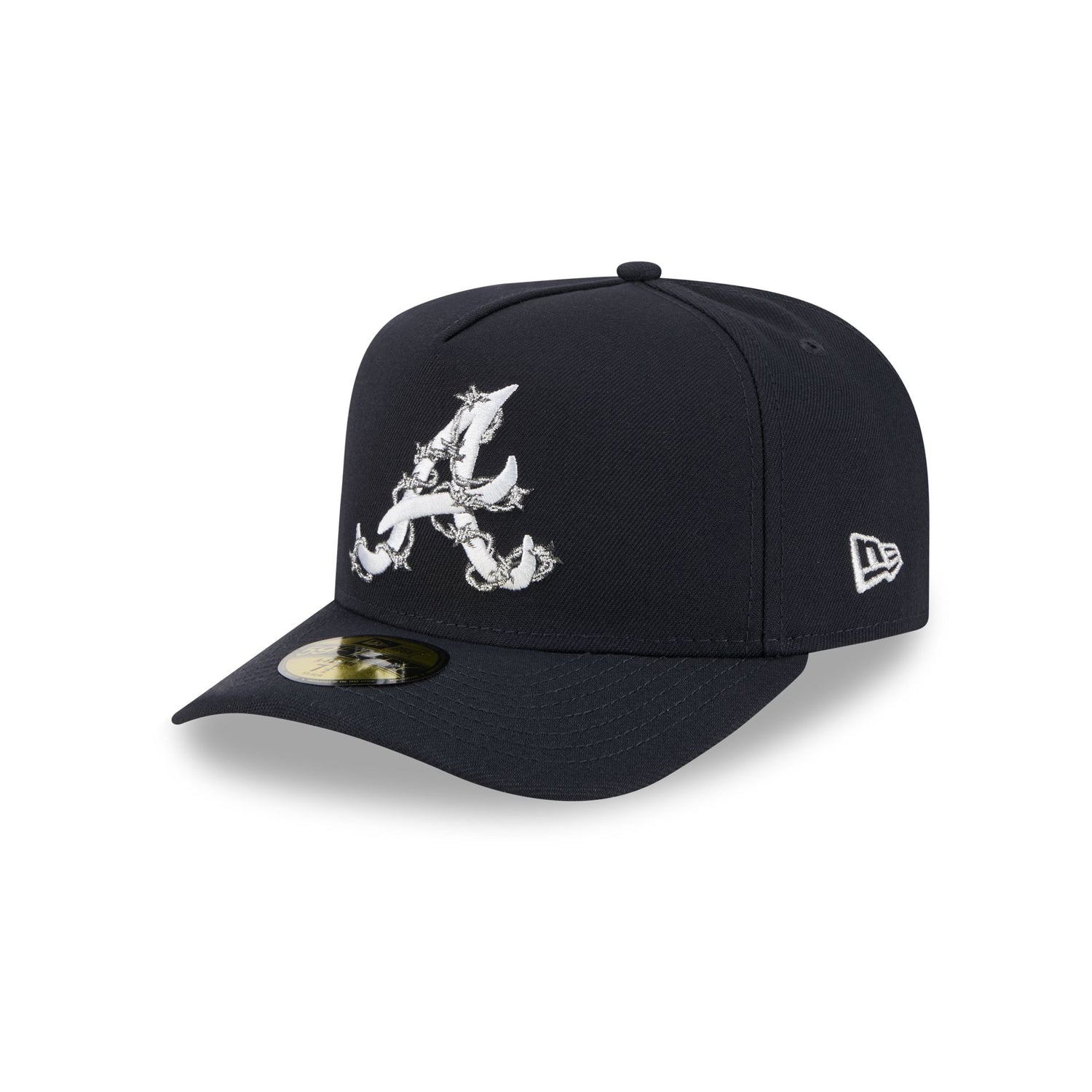 Atlanta Braves Barbed Wire 59FIFTY A-Frame Fitted Hat