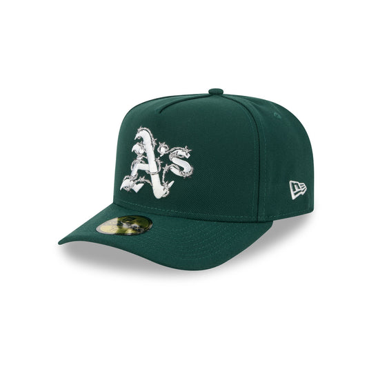 Athletics Barbed Wire 59FIFTY A-Frame Fitted Hat - New Era Cap