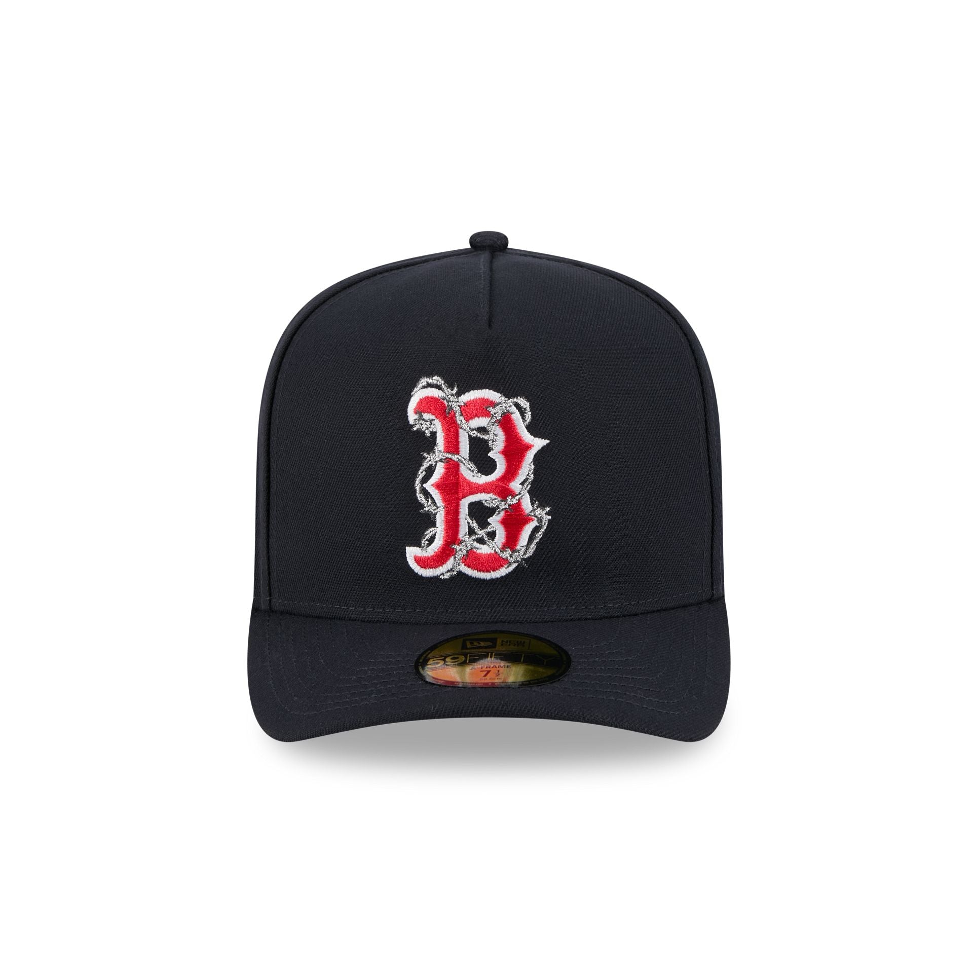 Boston Red Sox Barbed Wire 59FIFTY A-Frame Fitted Hat – New Boston Red Sox Barbed Wire 59FIFTY A-Frame Fitted Hat – New