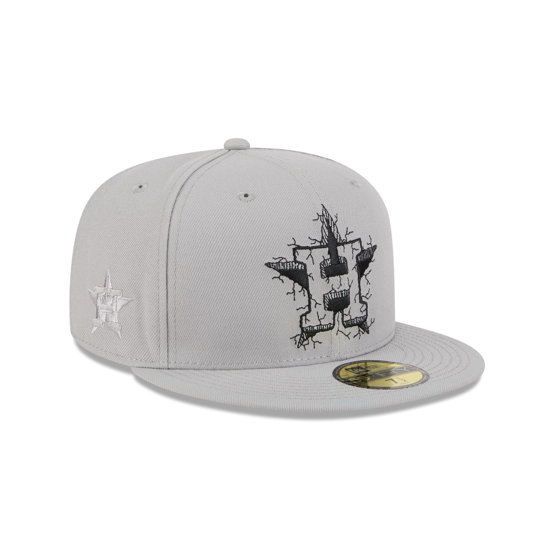Houston Astros Cracked Cement 59FIFTY Fitted Hat
