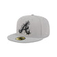 Atlanta Braves Cracked Cement 59FIFTY Fitted Hat