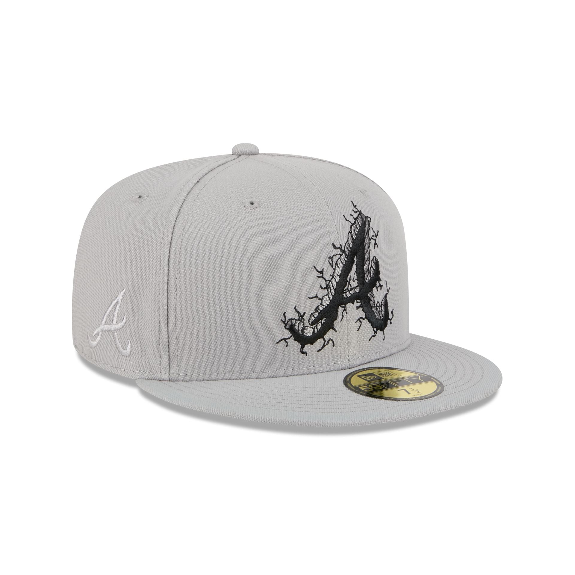 Atlanta Braves Cracked Cement 59FIFTY Fitted Hat – New Era Cap