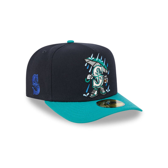 Seattle Mariners Cartoon 59FIFTY A-Frame Fitted Hat - New Era Cap