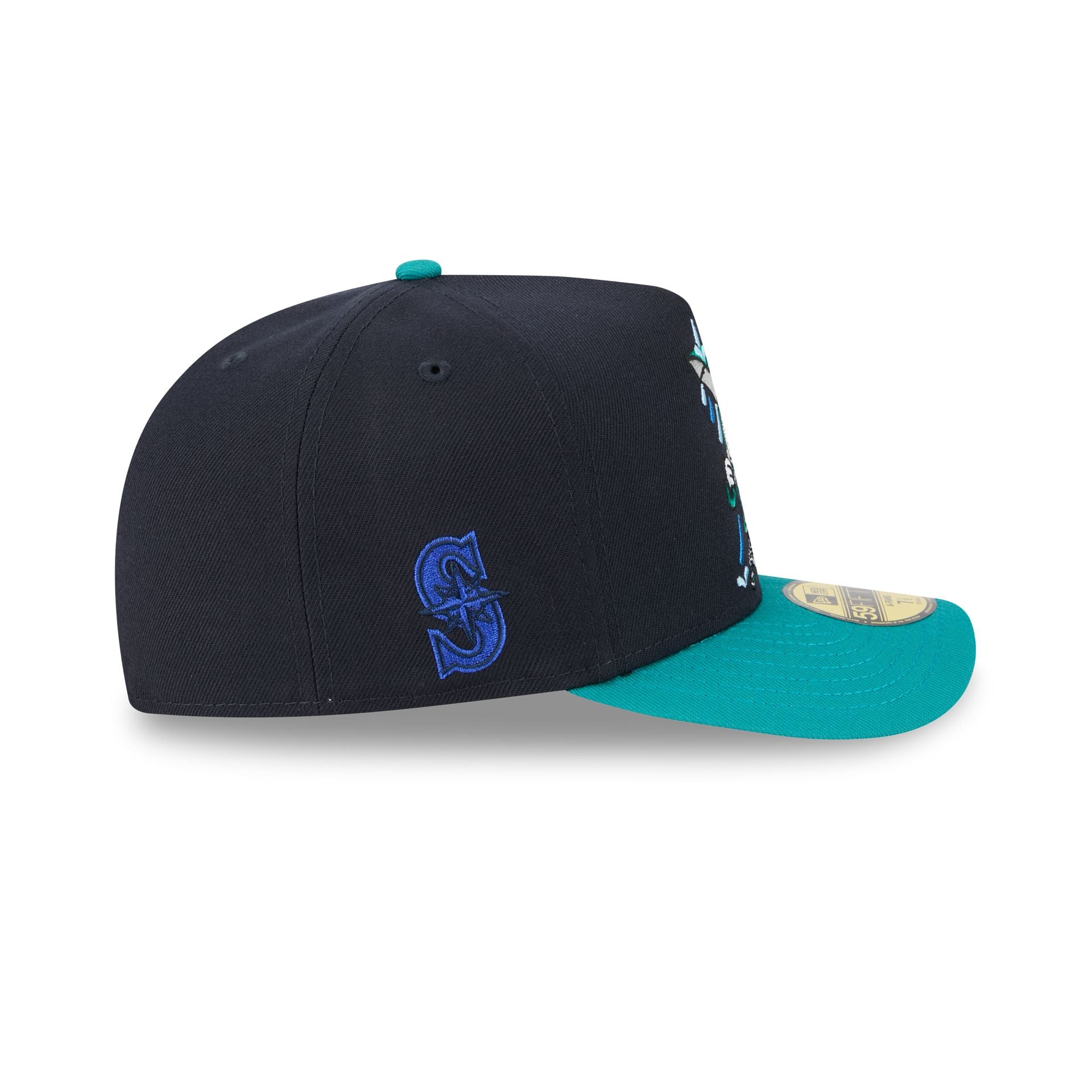 Seattle Mariners Cartoon 59FIFTY A-Frame Fitted Hat – New Era Cap