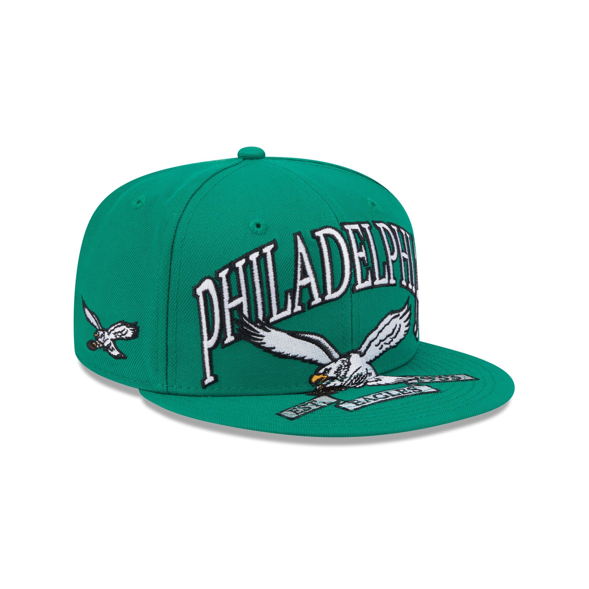Philadelphia Eagles Oversized 59FIFTY Fitted Hat