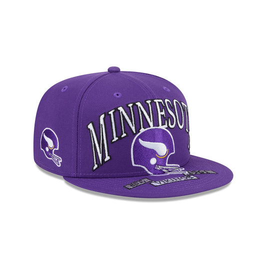 Minnesota Vikings Oversized 59FIFTY Fitted Hat - New Era Cap