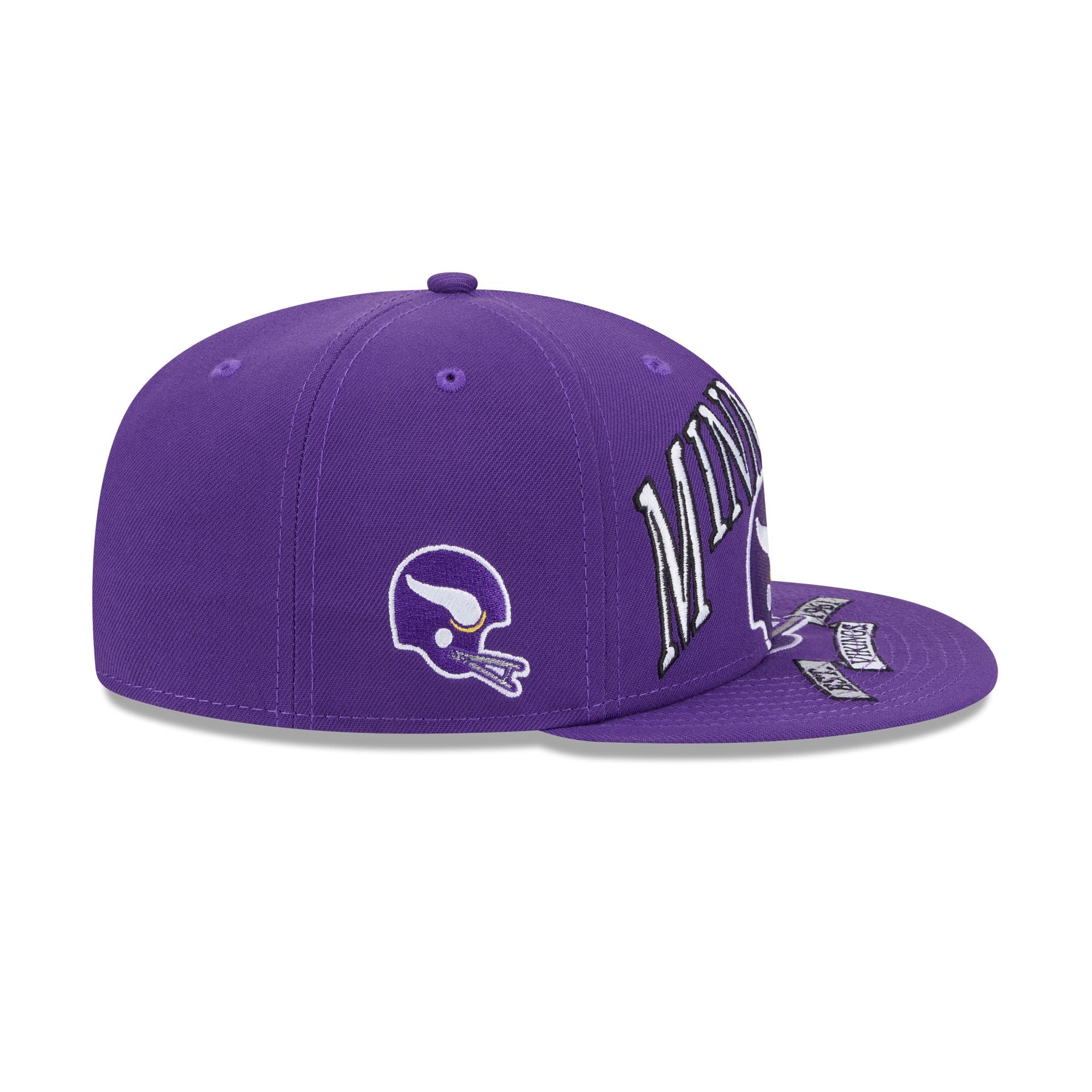 Minnesota Vikings Oversized 59FIFTY Fitted Hat