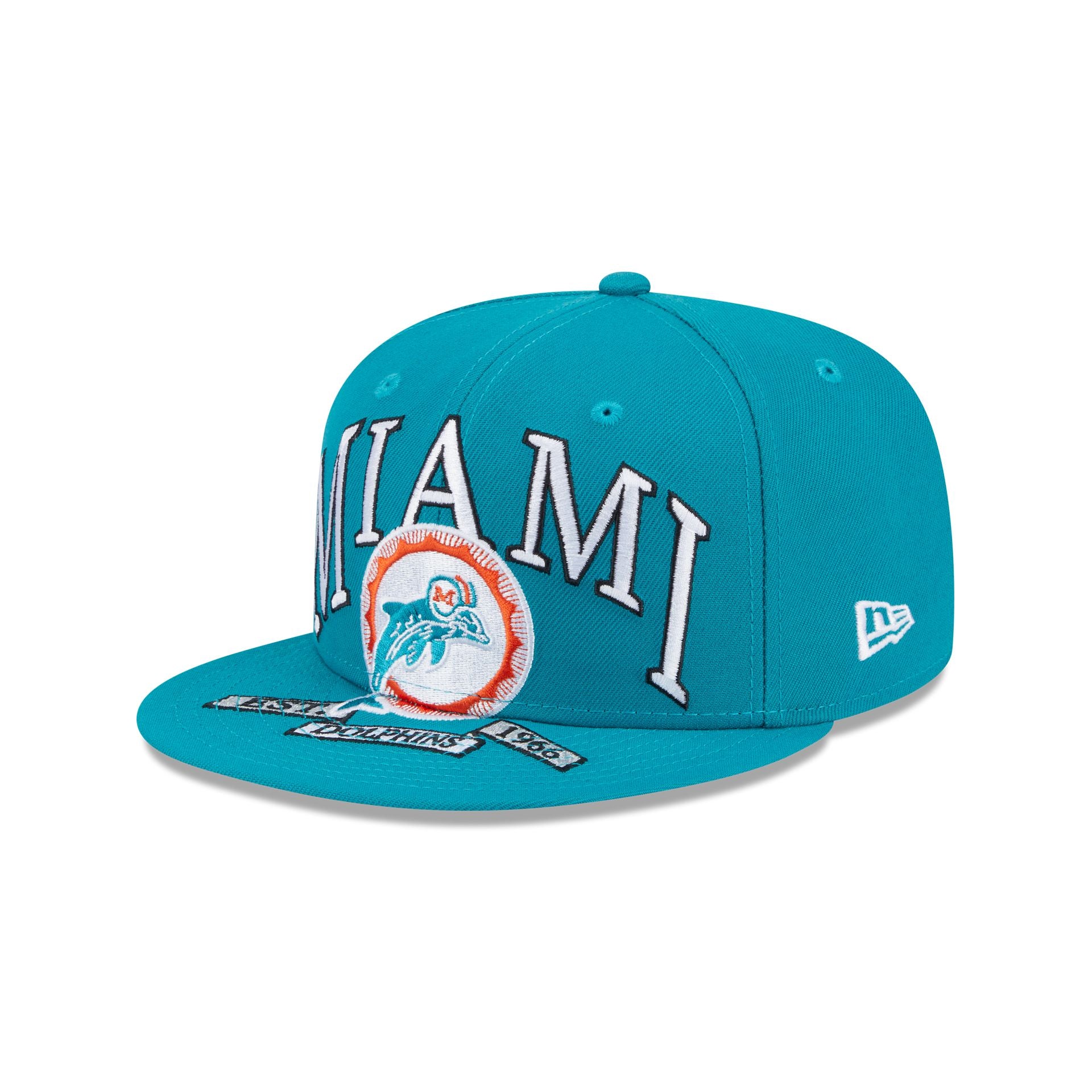 Miami Dolphins Oversized 59FIFTY Fitted Hat – New Era Cap