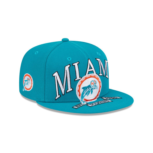 Miami Dolphins Oversized 59FIFTY Fitted Hat - New Era Cap