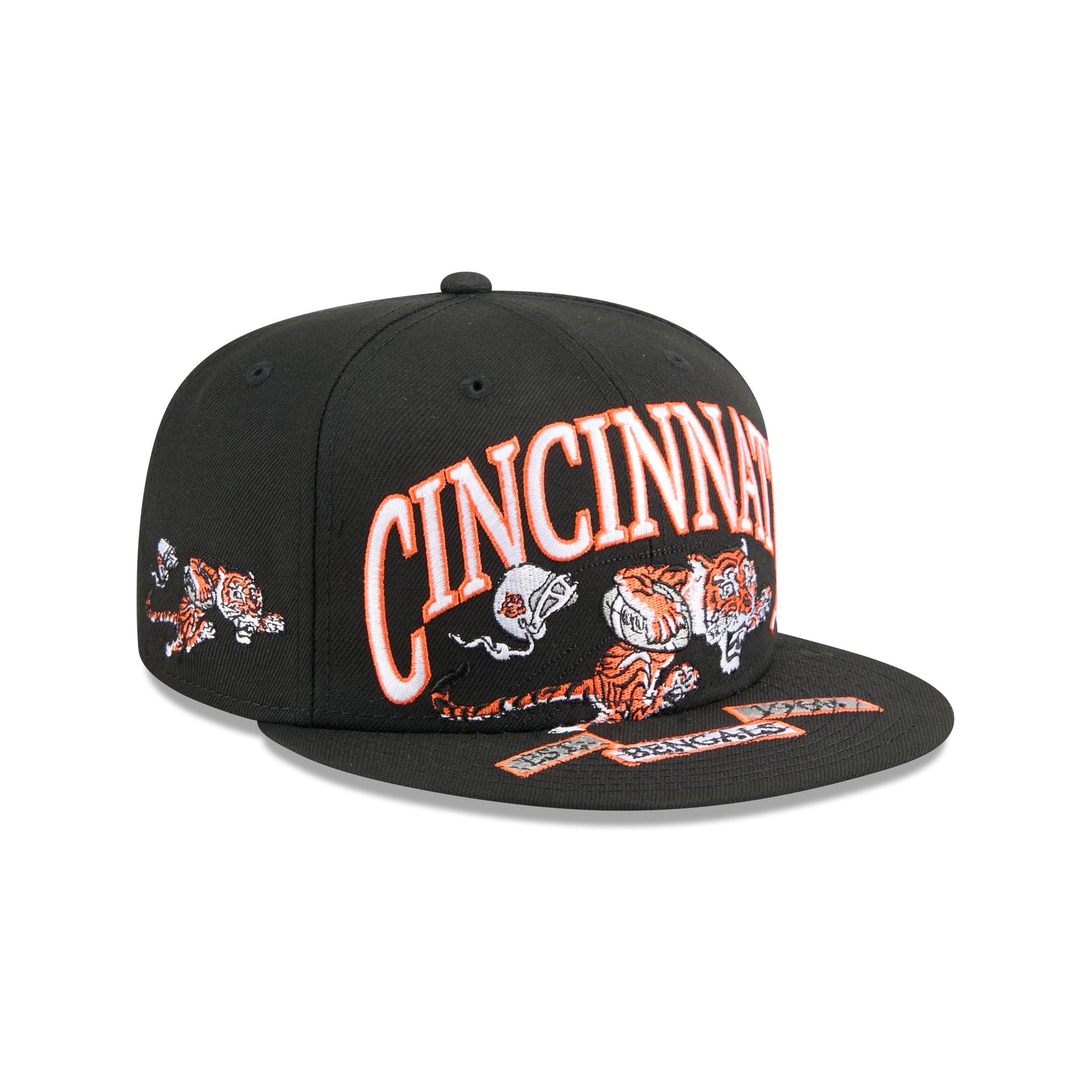 Cincinnati Bengals Oversized 59FIFTY Fitted Hat