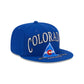 Colorado Rockies Oversized 59FIFTY Fitted Hat