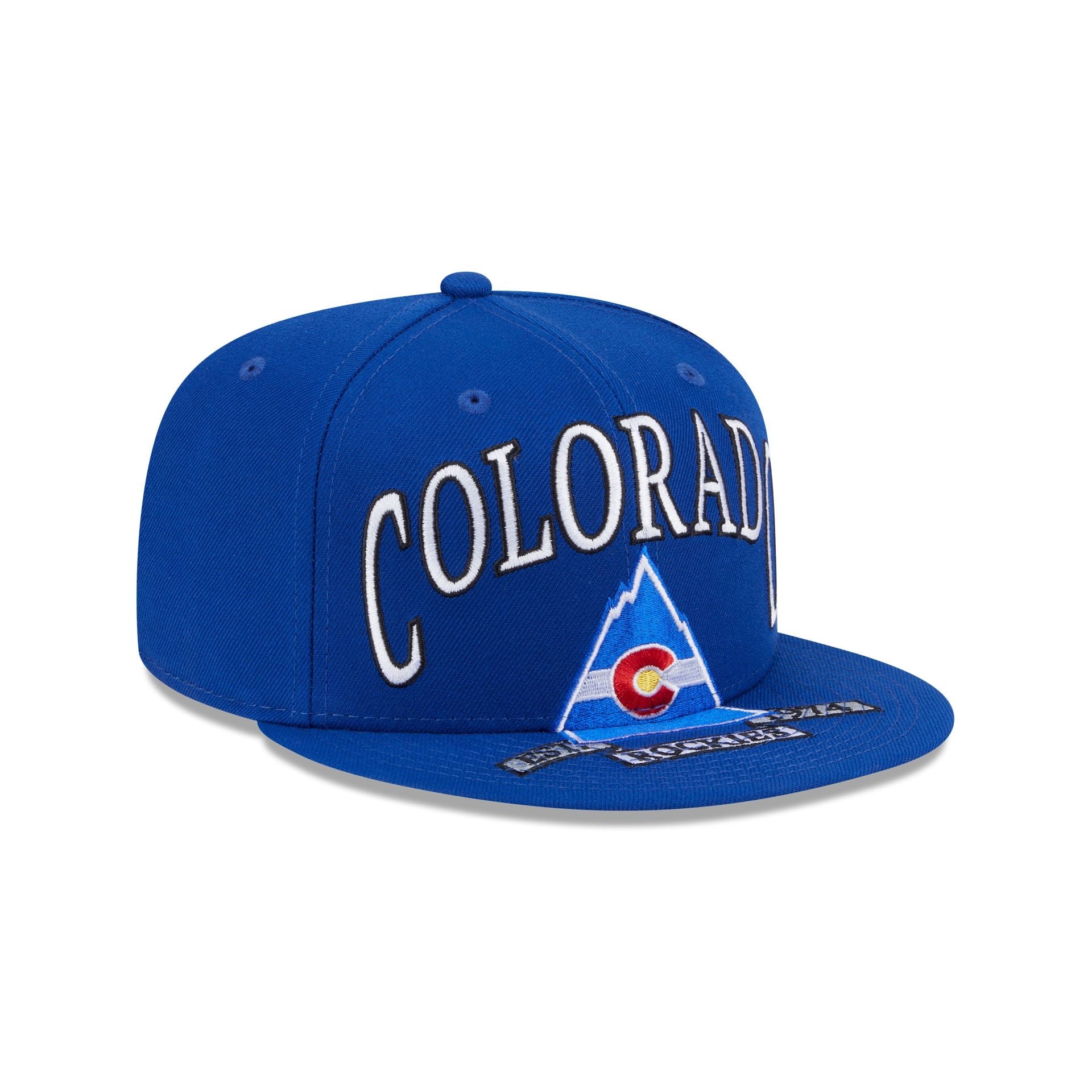 Colorado Rockies Oversized 59FIFTY Fitted Hat