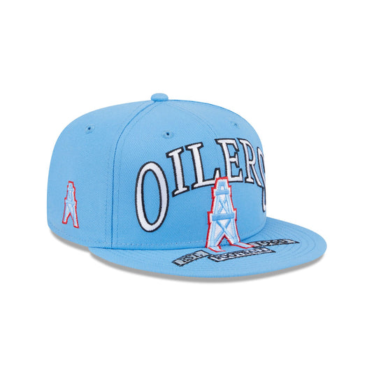 Oilers Oversized 59FIFTY Fitted Hat - New Era Cap