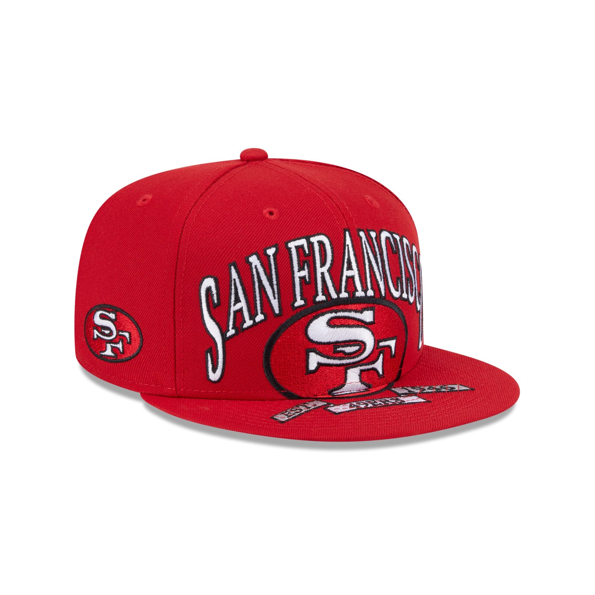 San Francisco 49ers Oversized 59FIFTY Fitted Hat – New Era Cap