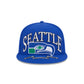 Seattle Seahawks Oversized 59FIFTY Fitted Hat