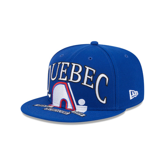 Quebec Nordiques Oversized 59FIFTY Fitted Hat - New Era Cap