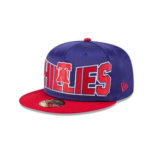 Philadelphia Phillies Bold Satin 59FIFTY Fitted Hat - New Era Cap