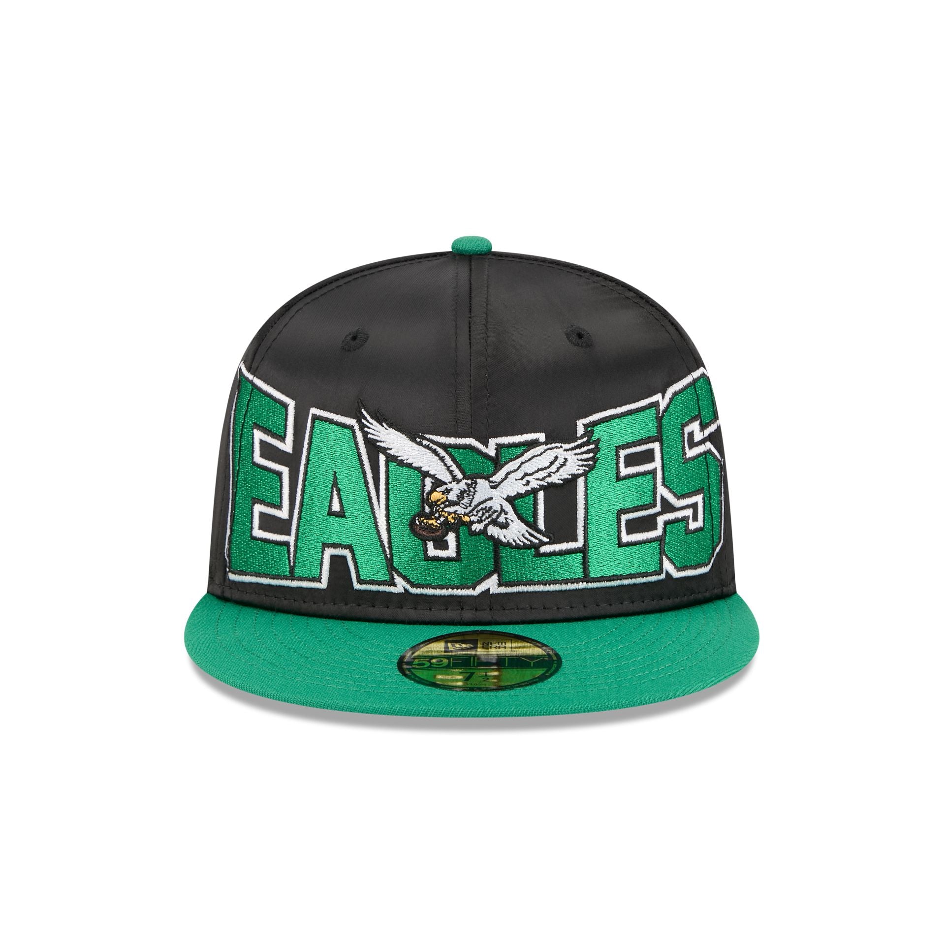 Philadelphia Eagles Bold Satin 59FIFTY Fitted Hat