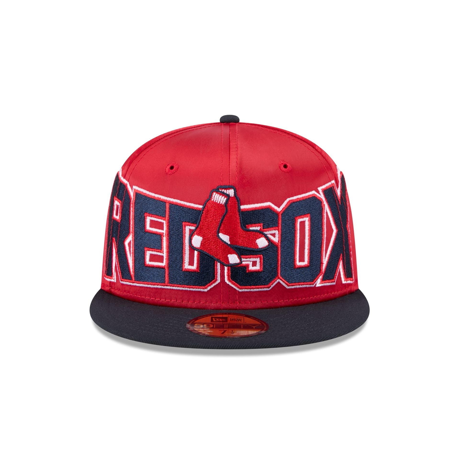 Boston Red Sox Bold Satin 59FIFTY Fitted Hat – New Era Cap