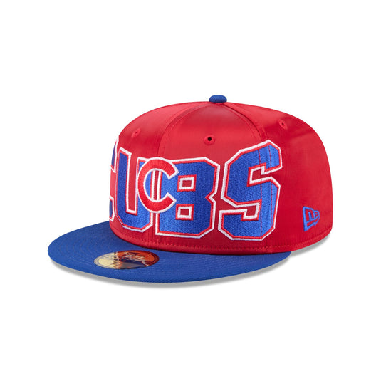 Chicago Cubs Bold Satin 59FIFTY Fitted Hat - New Era Cap