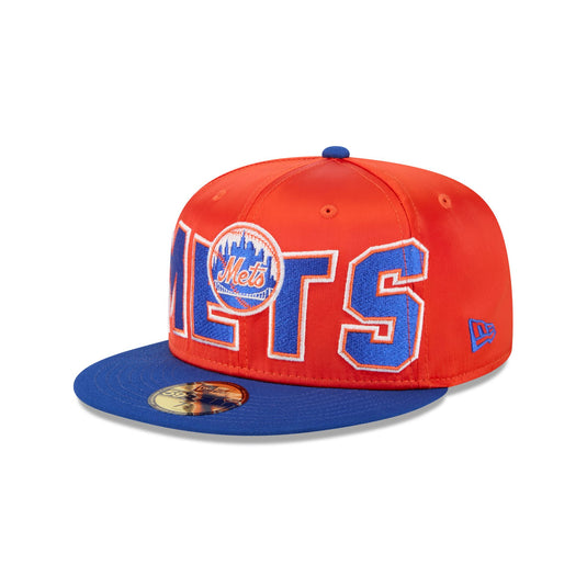 New York Mets Bold Satin 59FIFTY Fitted Hat - New Era Cap
