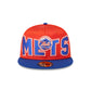 New York Mets Bold Satin 59FIFTY Fitted Hat