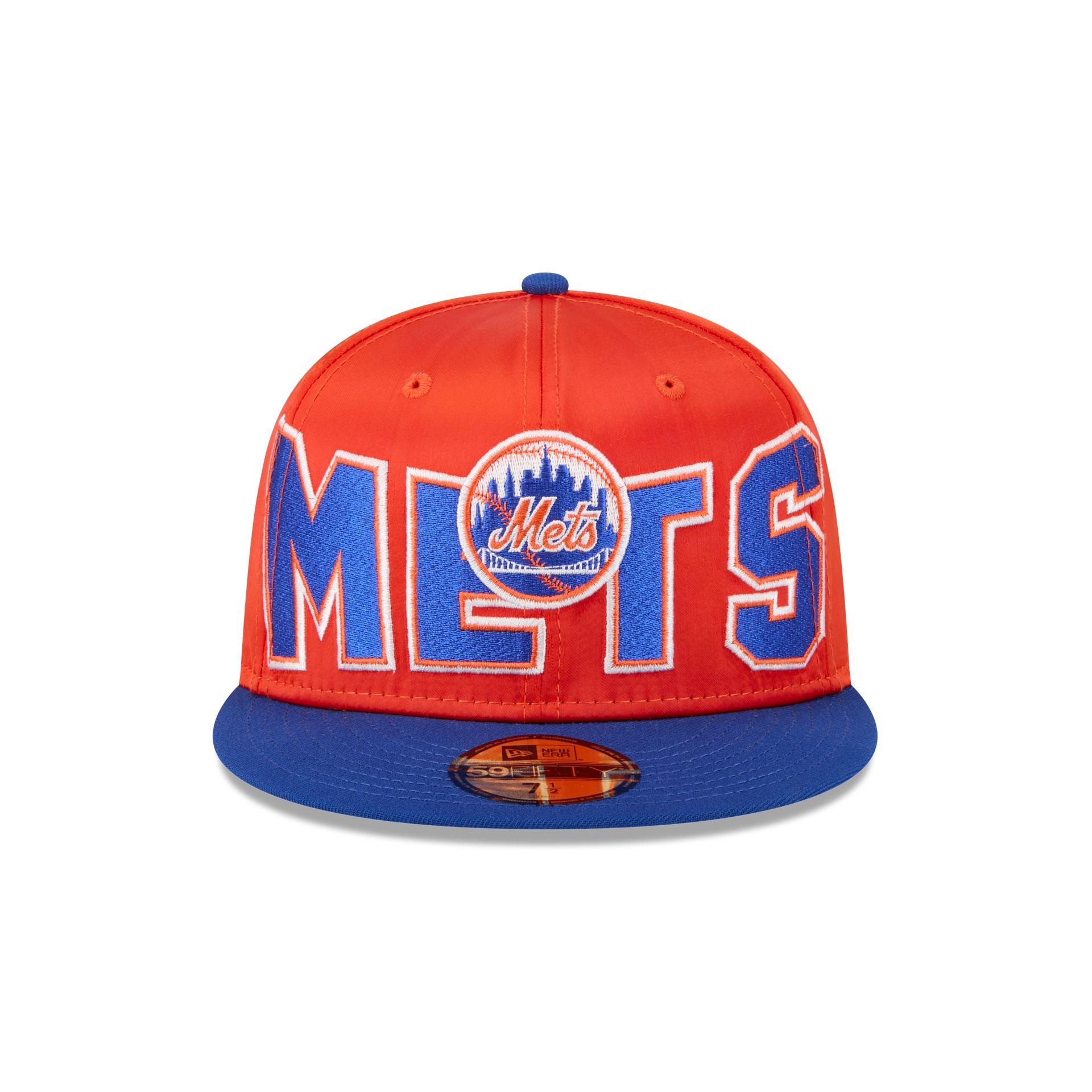 New York Mets Bold Satin 59FIFTY Fitted Hat