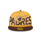 San Diego Padres Bold Satin 59FIFTY Fitted Hat