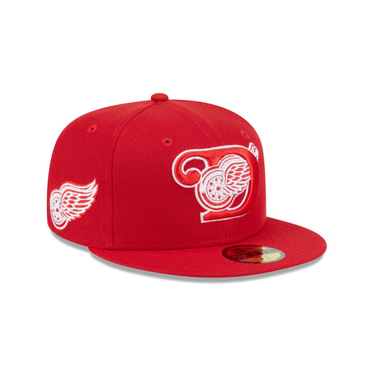 Detroit Red Wings Deceptor 59FIFTY Fitted Hat - New Era Cap