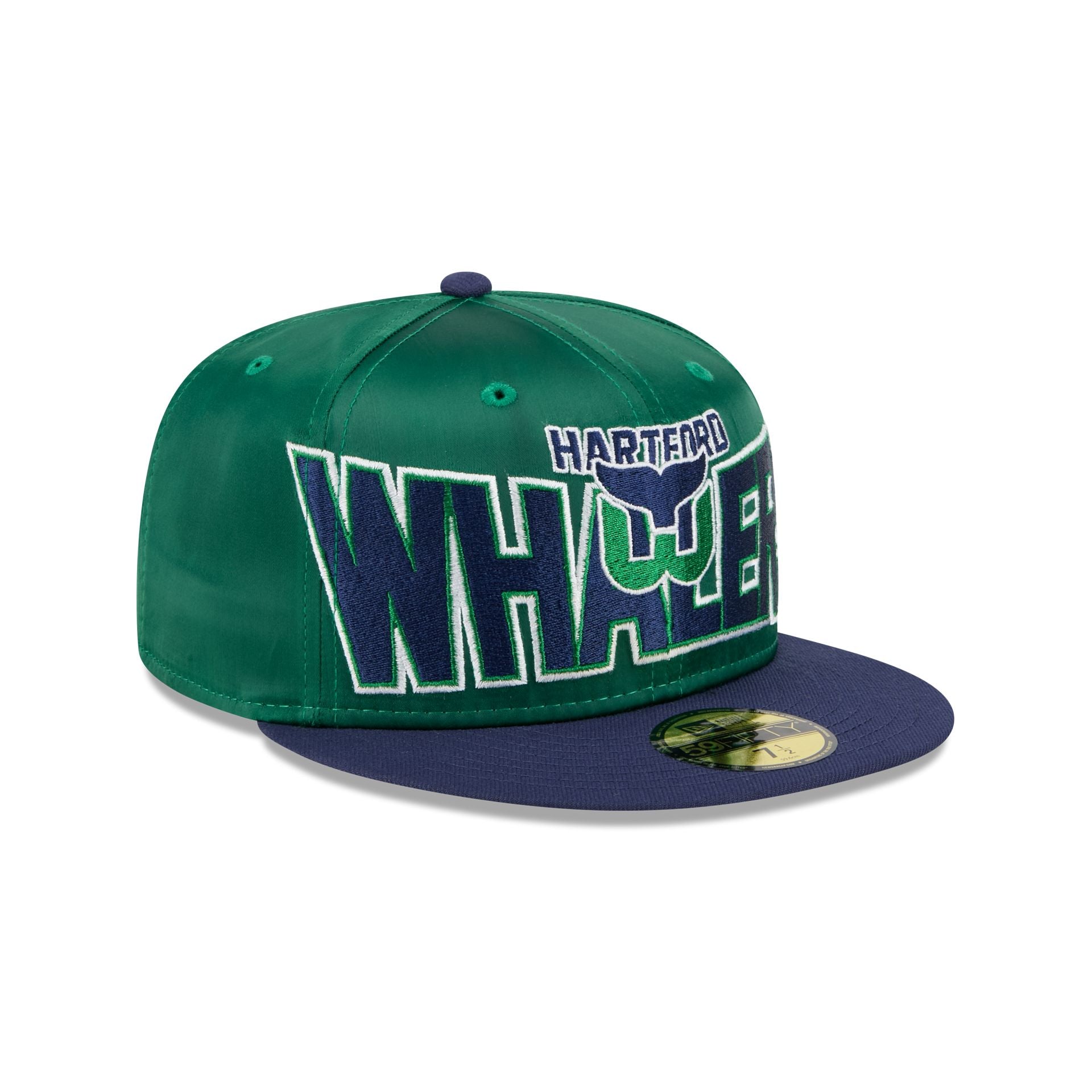 Hartford Whalers Bold Satin 59FIFTY Fitted Hat